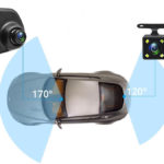 Зеркало регистратор Full HD 4,3 дюйма с антибликовым покрытием