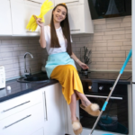 Турбо швабра с ведром Spin MOP 360 голубая