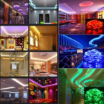 Светодиодная RGB лента 5 метров с пультом и адаптером LED