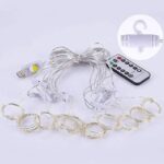 Новорічна яскрава LED Гірлянда Штора Роса 3х2 м