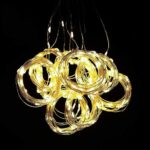 Новорічна яскрава LED Гірлянда Штора Роса 3х2 м