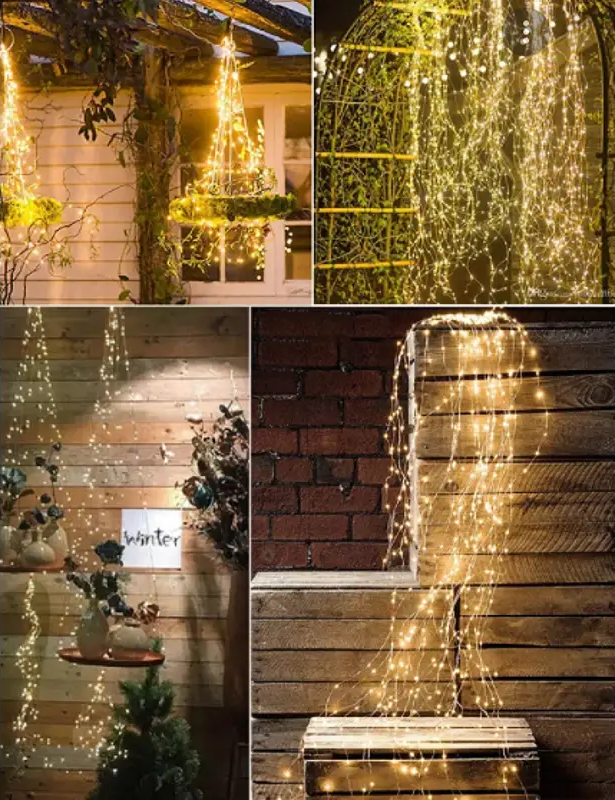 Світлодіодна LED гірлянда «Сяючий Кінський хвіст» 2м 200 Led Світлодіодна LED гірлянда «Сяючий Кінський хвіст» 2м 200 Led