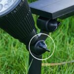 Садовий ліхтар на сонячній батареї LED7 прожектор