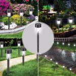 Комплект садових ліхтарів 10шт на сонячній батареї SND LED