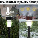 Комплект садових ліхтарів 10шт на сонячній батареї SND LED