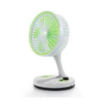 Портативний настільний вентилятор Mini Fan з LED підсвічуванням