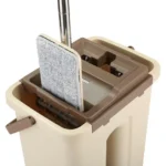 Швабра з відром Flat Mop автоматичний віджим