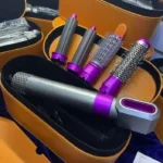 Фен-стайлер 5в1 у шкіряному кейсі для різних типів волосся